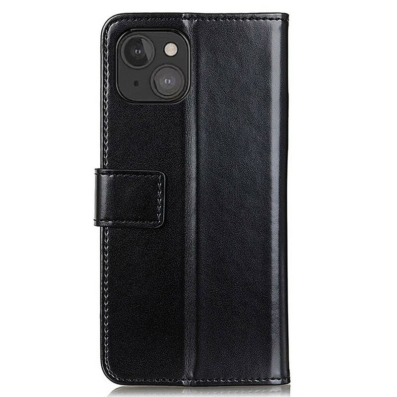 Nahkakotelo iPhone 13 Tricolor Leather Effect