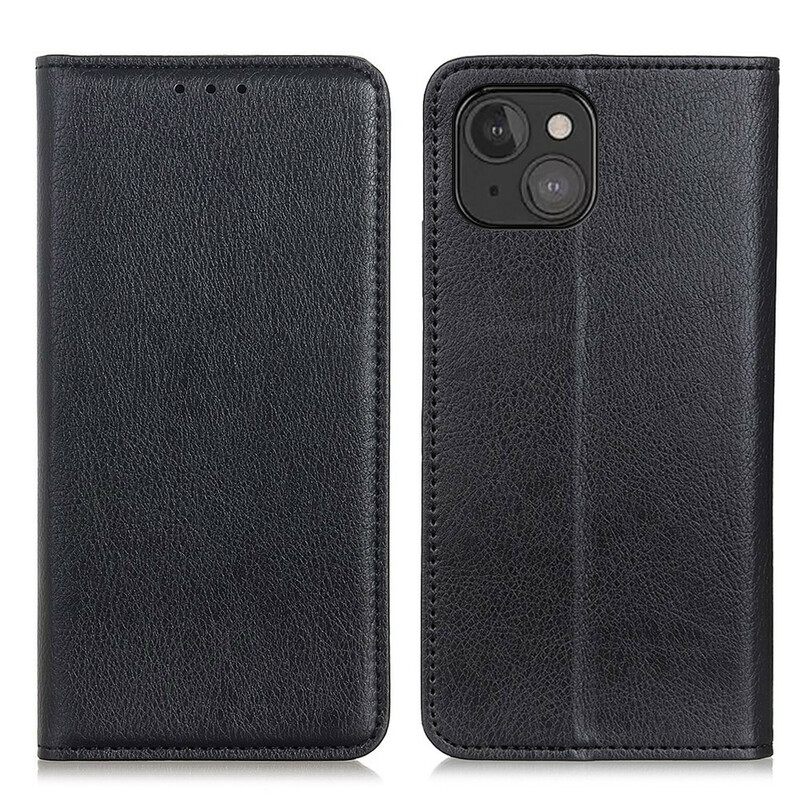 Puhelinkuoret iPhone 13 Kotelot Flip Litchi Haljattu Nahka