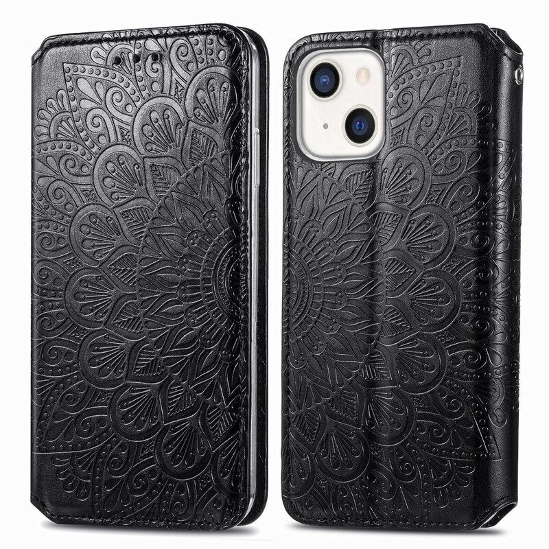 Puhelinkuoret iPhone 13 Kotelot Flip Mandala