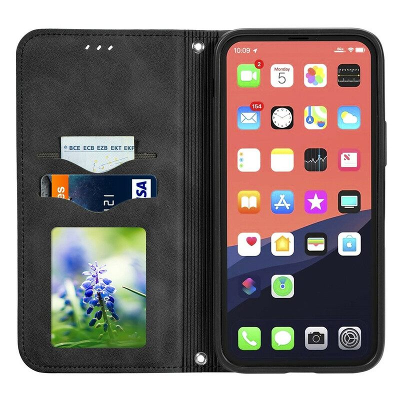 Puhelinkuoret iPhone 13 Kotelot Flip Skin-touch Design