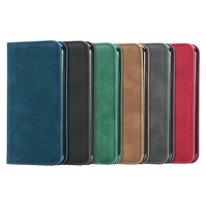 Puhelinkuoret iPhone 13 Kotelot Flip Skin-touch Design
