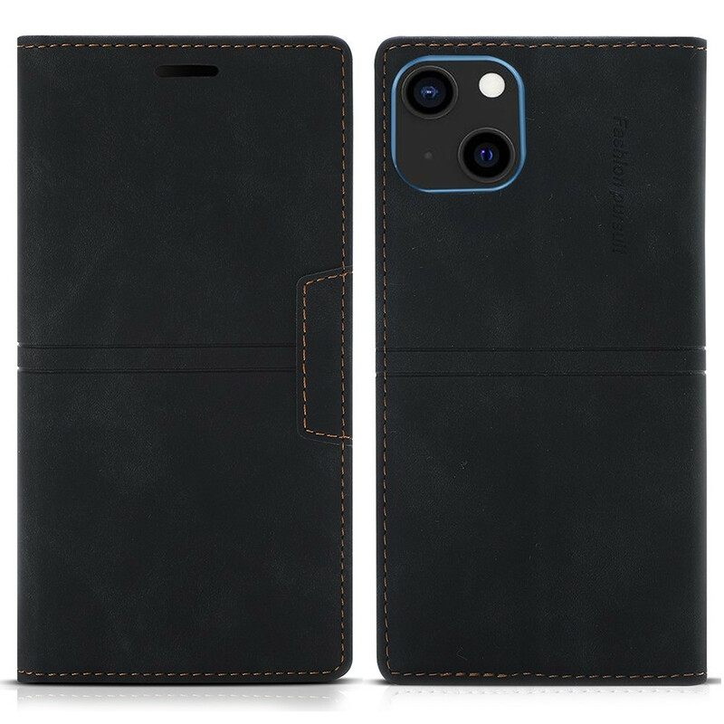 Puhelinkuoret iPhone 13 Kotelot Flip Style Leather Couture Magneettilukko