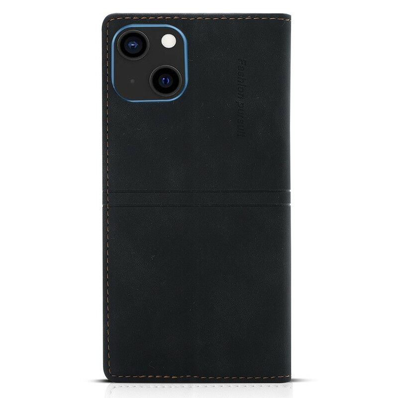 Puhelinkuoret iPhone 13 Kotelot Flip Style Leather Couture Magneettilukko