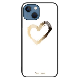 Kuori iPhone 15 Plus Karkaistu Sydänlasi