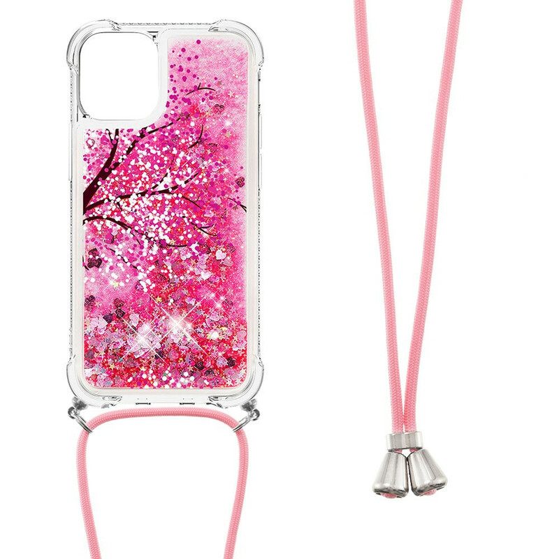 Case iPhone 13 Pro Max Kiristysnyörillä Vetonauhakiiltopuuhun