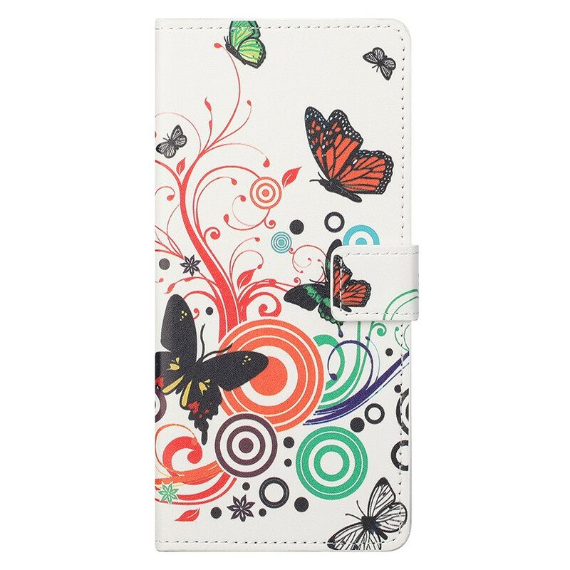 Kotelot iPhone 13 Pro Max Hullut Perhoset