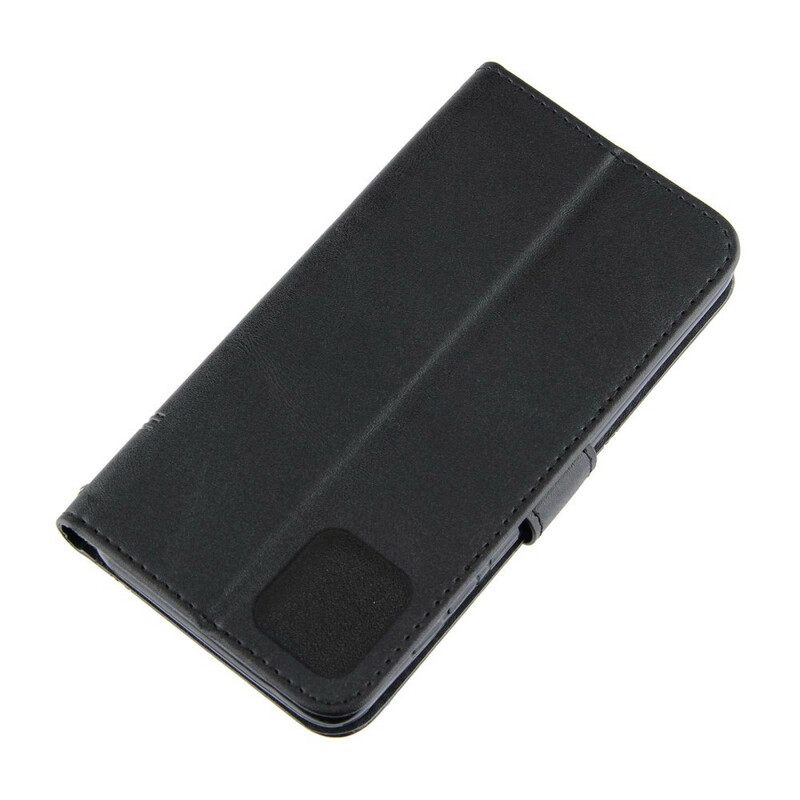 Kotelot iPhone 13 Pro Max Suojaketju Kuori Leather Effect Geo Strappy