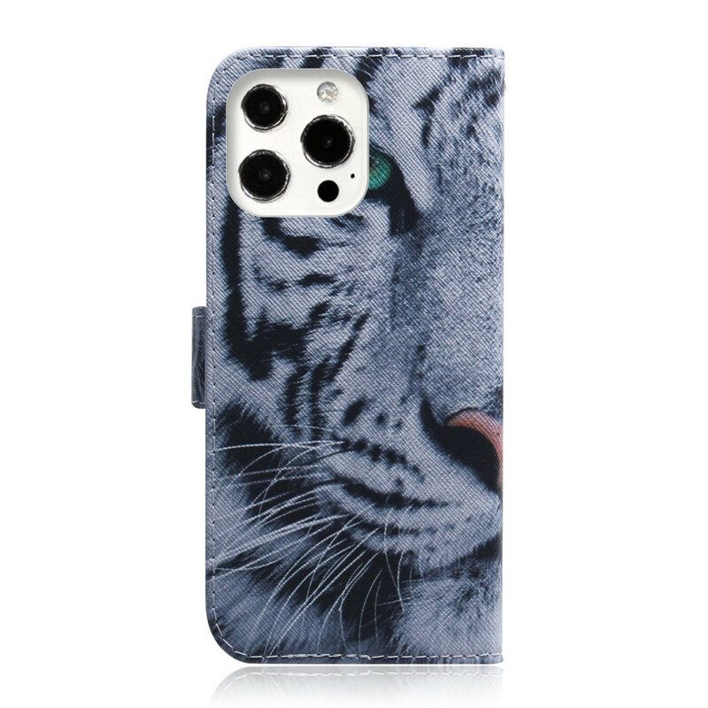Kotelot iPhone 13 Pro Max Tiger Face