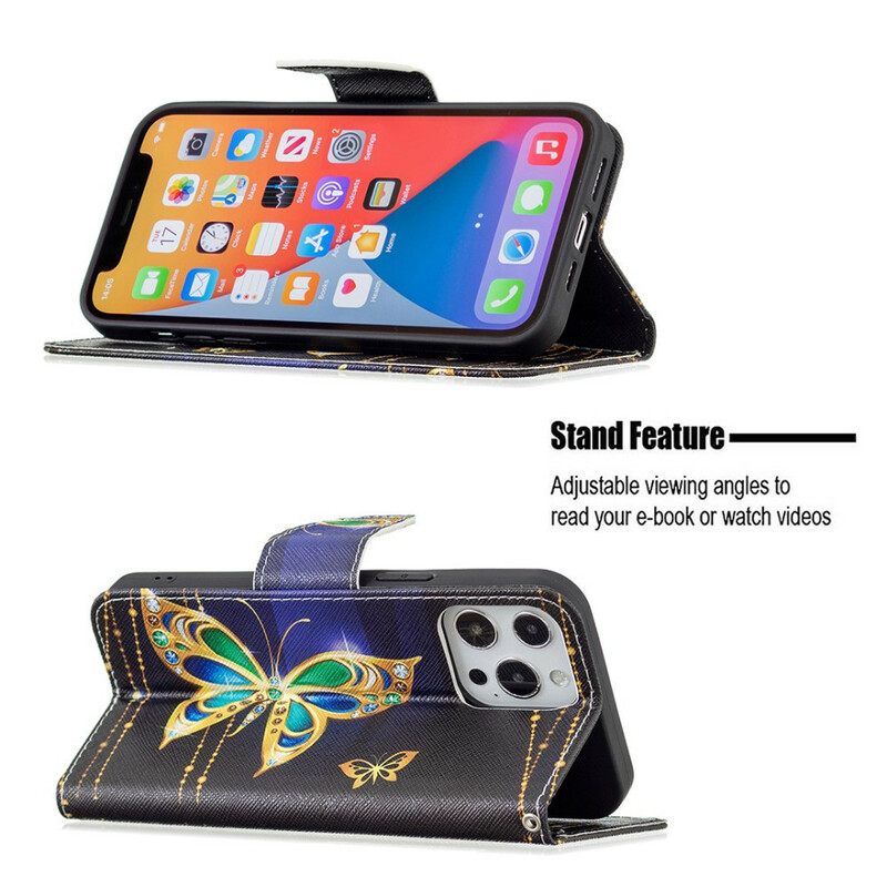 Kotelot iPhone 13 Pro Max Uskomattomat Perhoset
