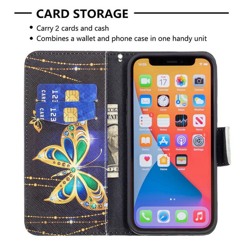 Kotelot iPhone 13 Pro Max Uskomattomat Perhoset