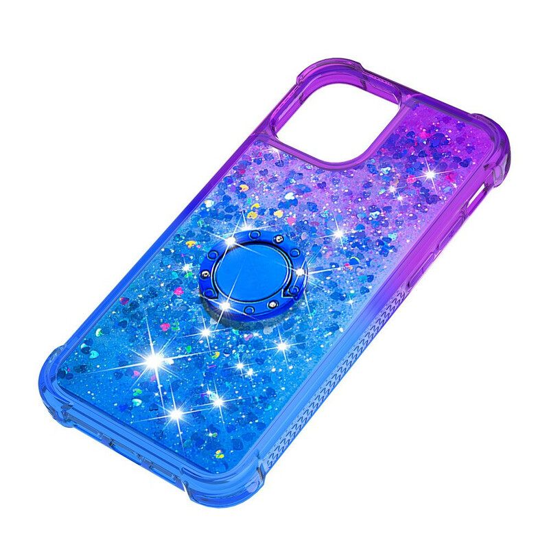 Kuori iPhone 13 Pro Max Glitter Ring Tuki