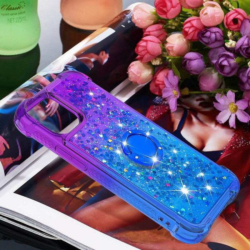 Kuori iPhone 13 Pro Max Glitter Ring Tuki