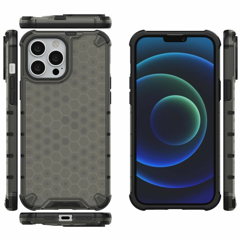 Kuori iPhone 13 Pro Max Honeycomb Style