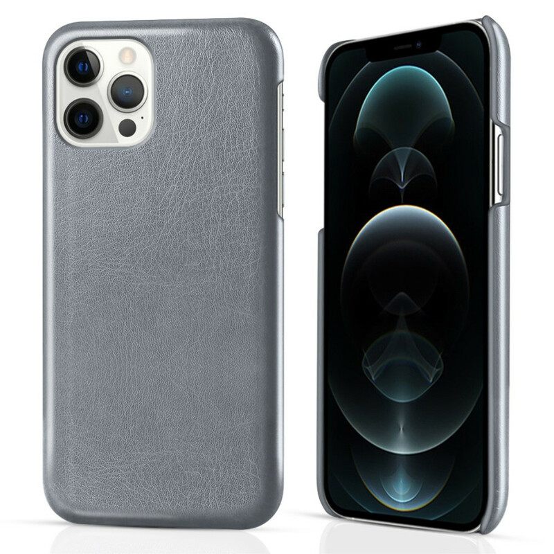 Kuori iPhone 13 Pro Max Ksq Nahkaefekti