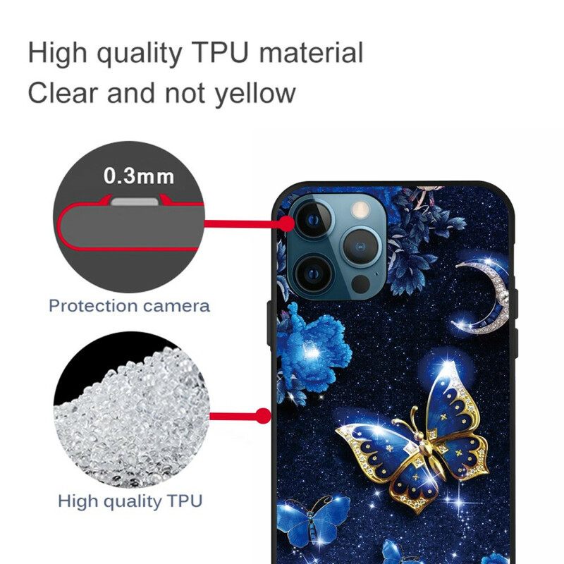 Kuori iPhone 13 Pro Max Moth The Night