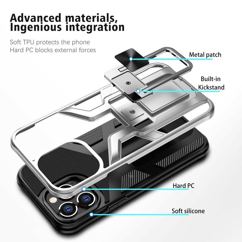 Kuori iPhone 13 Pro Max Ring-tuki