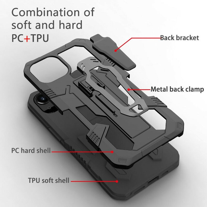 Kuori iPhone 13 Pro Max Robotti Vyöpidikkeellä