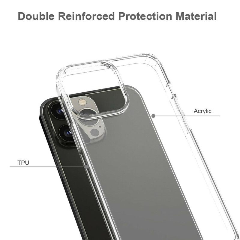 Kuori iPhone 13 Pro Max Transparent Hybrid
