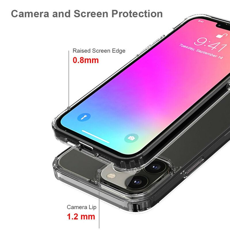 Kuori iPhone 13 Pro Max Transparent Hybrid