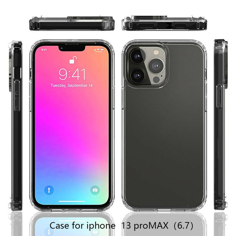 Kuori iPhone 13 Pro Max Transparent Hybrid
