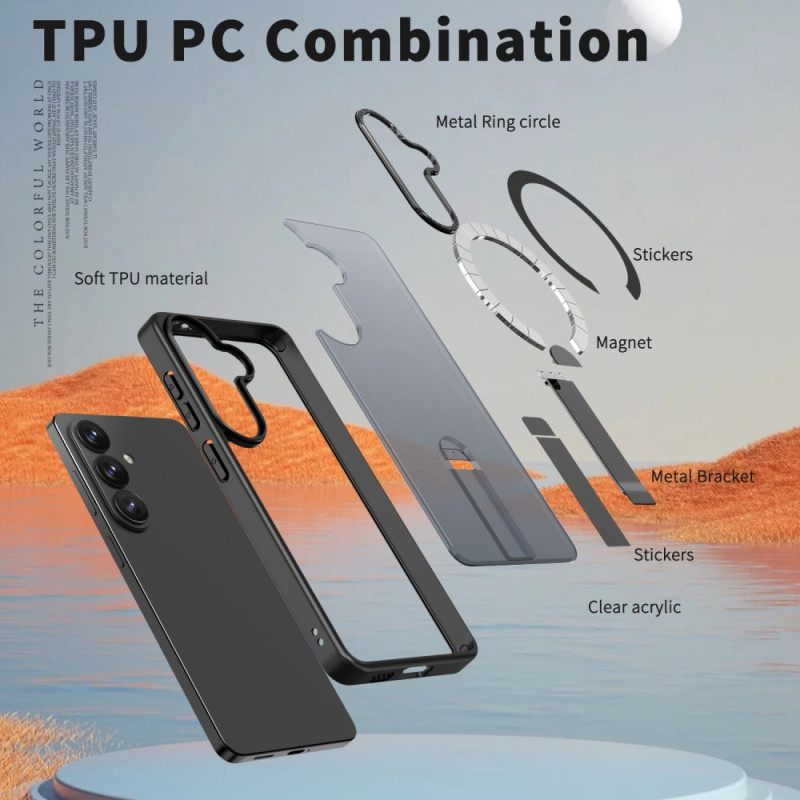 Case Samsung Galaxy S26 Plus Puhelinkuoret Magneettinen Muotoilujalusta
