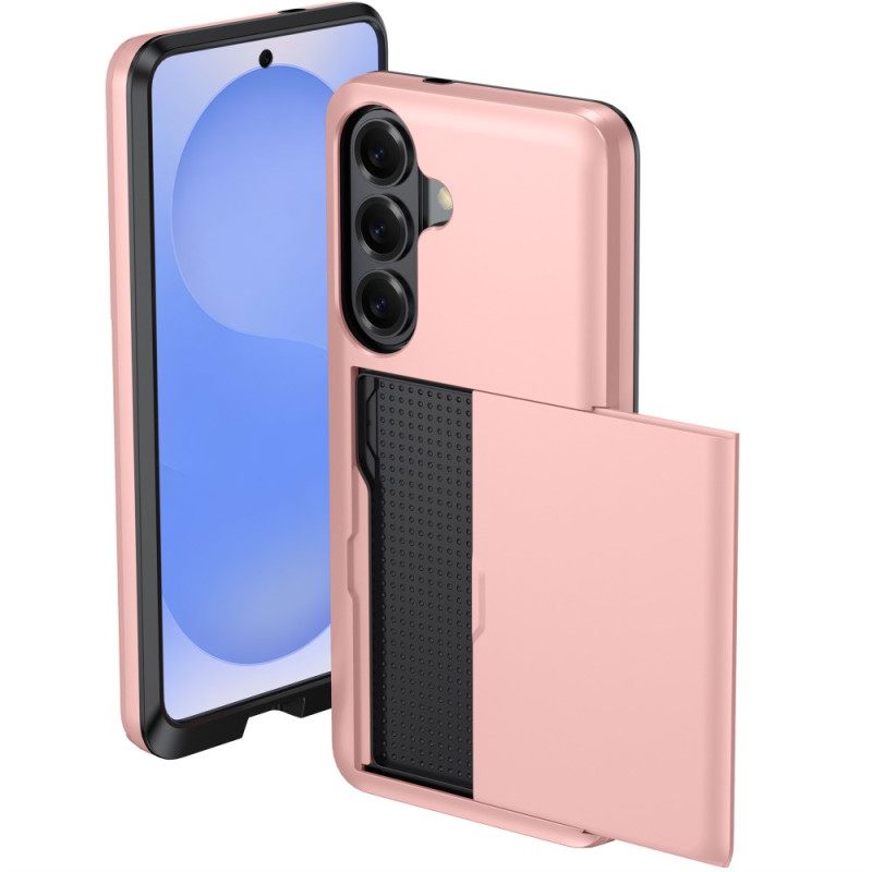 Case Samsung Galaxy S26 Plus Puhelinkuoret Metallikuvioinen Korttikotelo