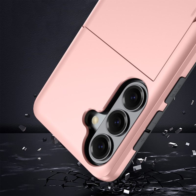 Case Samsung Galaxy S26 Plus Puhelinkuoret Metallikuvioinen Korttikotelo