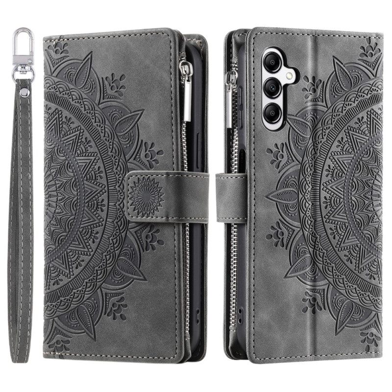 Kotelot Samsung Galaxy S26 Plus Mandala-mokkanahkakuvioinen Lompakko Suojakuori