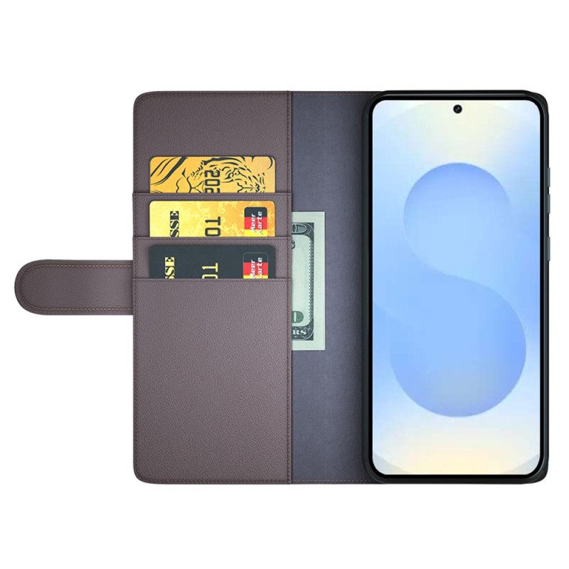 Kuoret Samsung Galaxy S26 Plus Aito Nahka