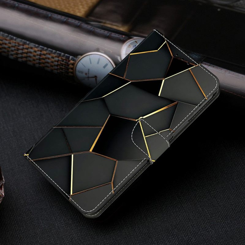 Kuoret Samsung Galaxy S26 Plus Mustakultainen Kuvio