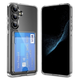 Kuori Samsung Galaxy S26 Plus Läpinäkyvä Korttikotelolla