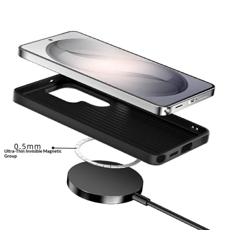 Kuori Samsung Galaxy S26 Plus Magneettinen Abeel-kuvio Suojakuori