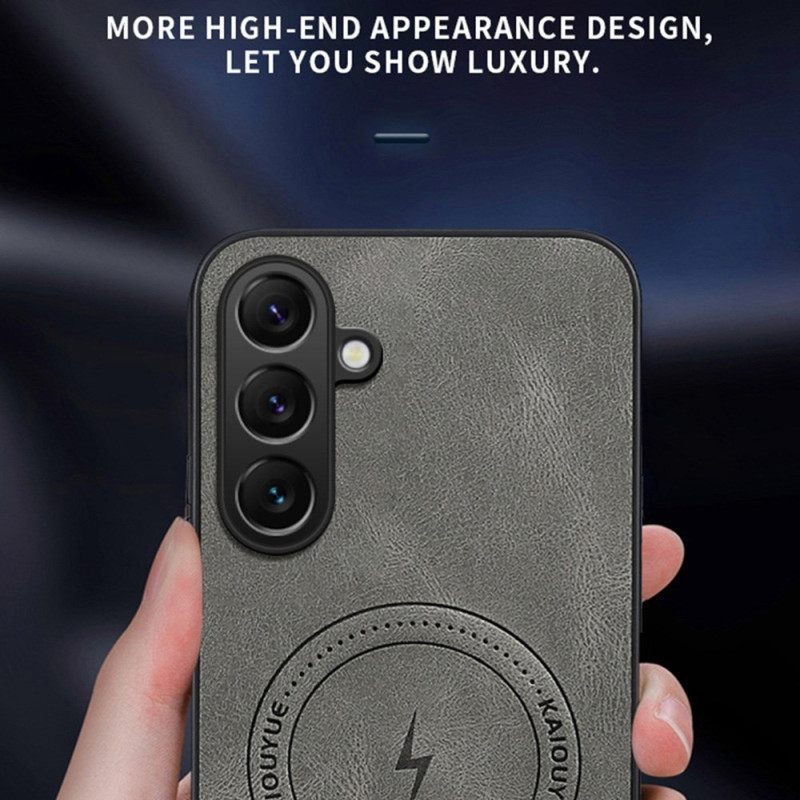 Kuori Samsung Galaxy S26 Plus Magneettinen Nahkatyyli