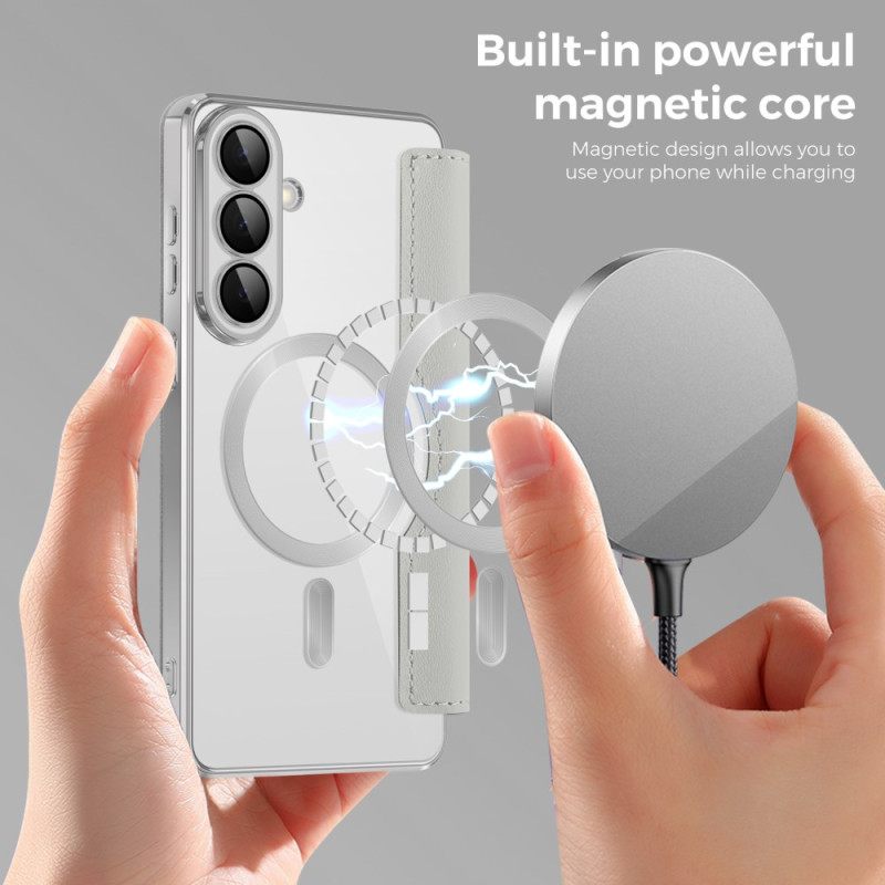 Nahkakotelo Samsung Galaxy S26 Plus Magneettinen Rfid-korttikotelo