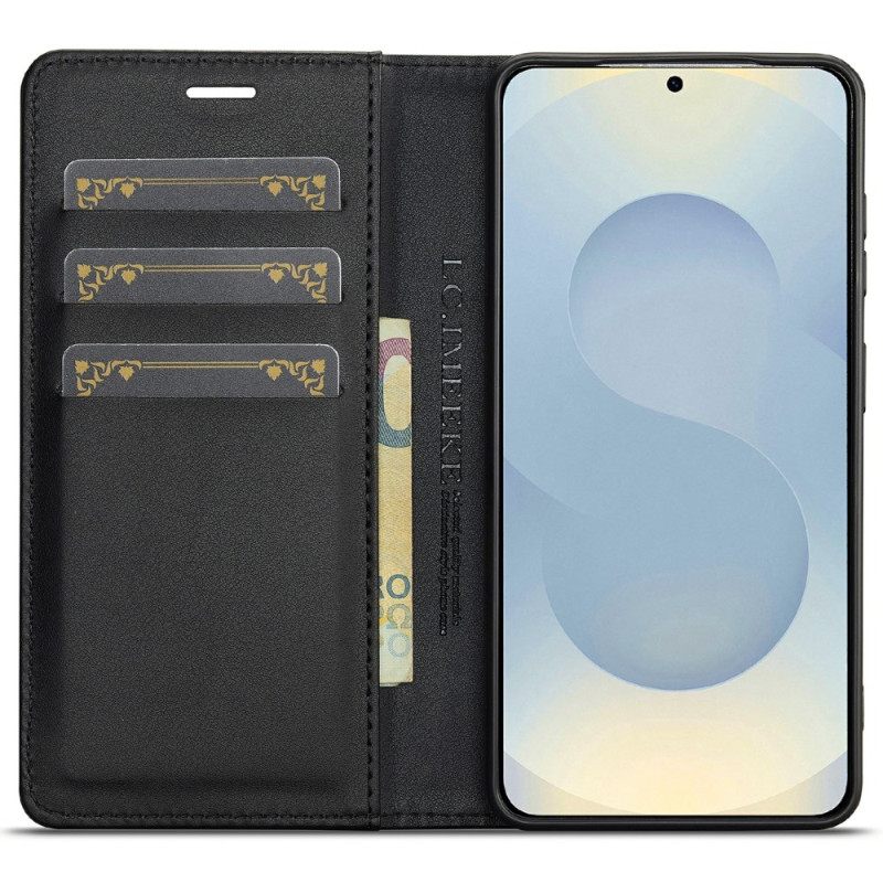 Nahkakotelo Samsung Galaxy S26 Plus Puhelinkuoret Hiilikuitu