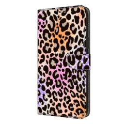 Nahkakotelo Samsung Galaxy S26 Plus Täplikäs Leopardikuvio