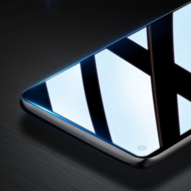 Realme 8/8 Pro Black Edges Karkaistu Lasi Näytönsuoja
