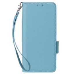 Kotelot Xiaomi 15t Keinonahkaa Hihnalla