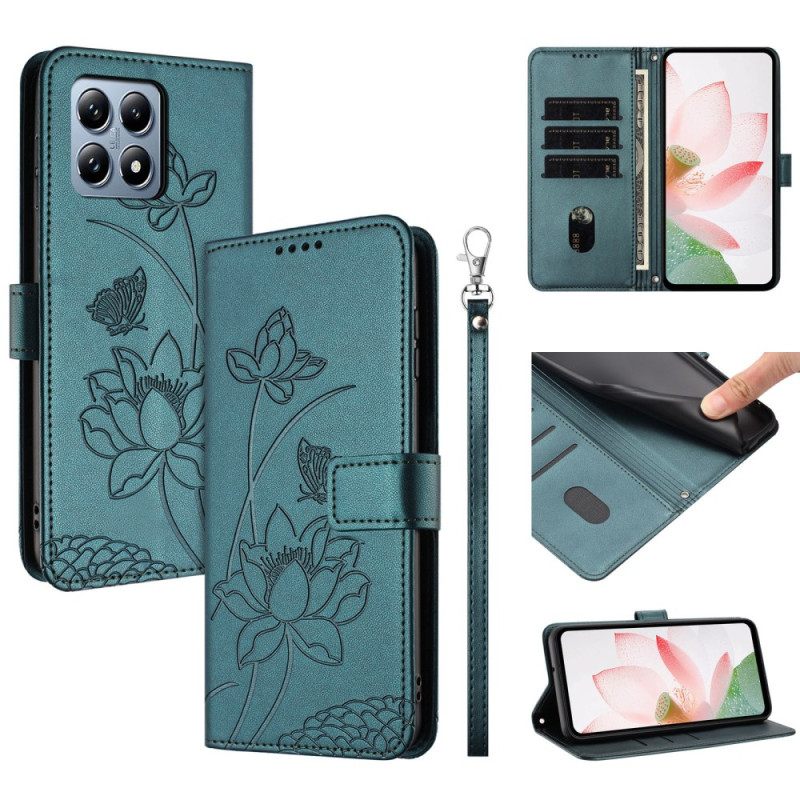 Kotelot Xiaomi 15t Lootuskuvio