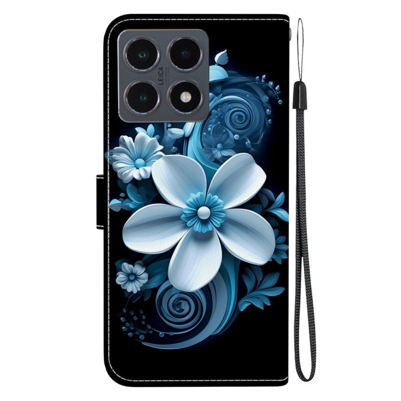 Kotelot Xiaomi 15t Musta Orkidea Suojakuori