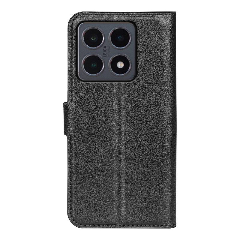 Kotelot Xiaomi 15t Puhelinkuoret Litsikuvioinen Tekonahka