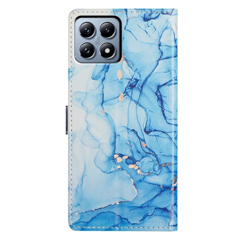 Kotelot Xiaomi 15t Puhelinkuoret Sininen Marmori
