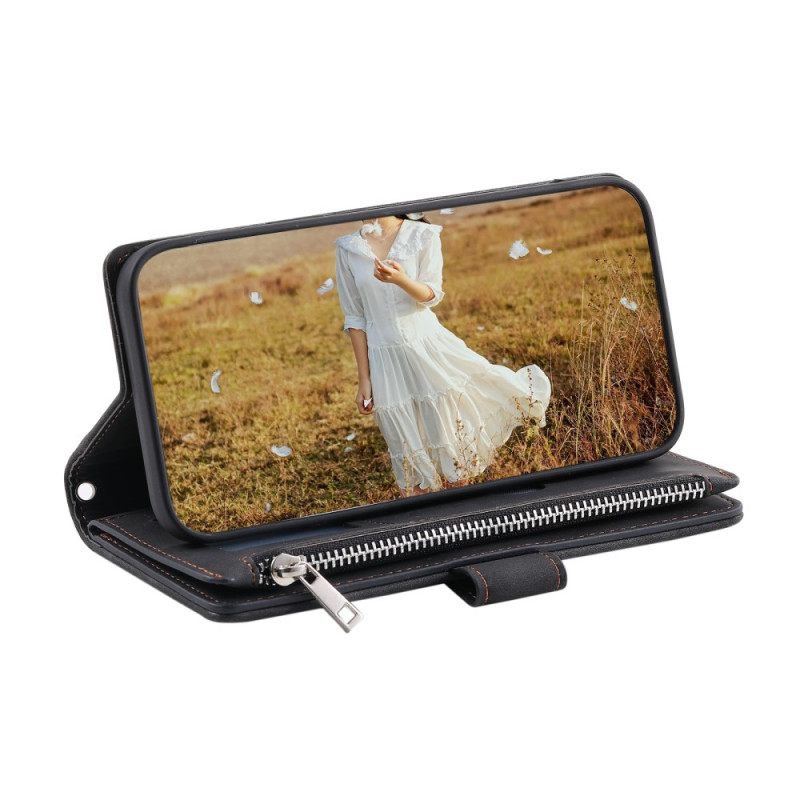 Kotelot Xiaomi 15t Tikattu Lompakko Suojakuori