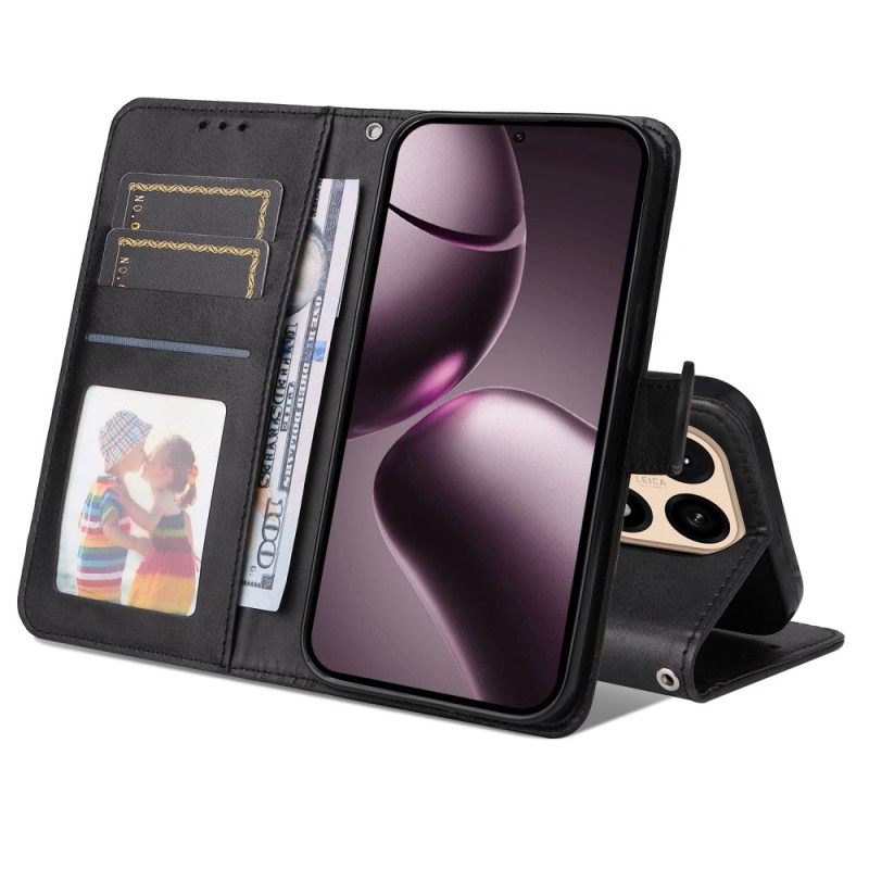 Kotelot Xiaomi 15t Yksinkertaista Tekonahkaa Suojakuori