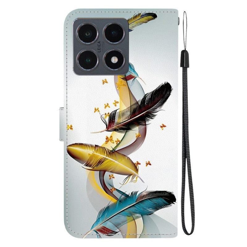 Kuoret Xiaomi 15t Kultaiset Lehdet