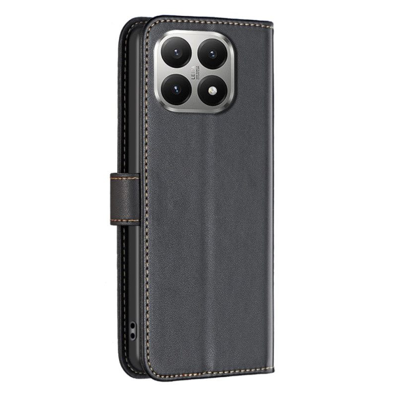 Kuoret Xiaomi 15t Nahkakuvioinen Binfen Color