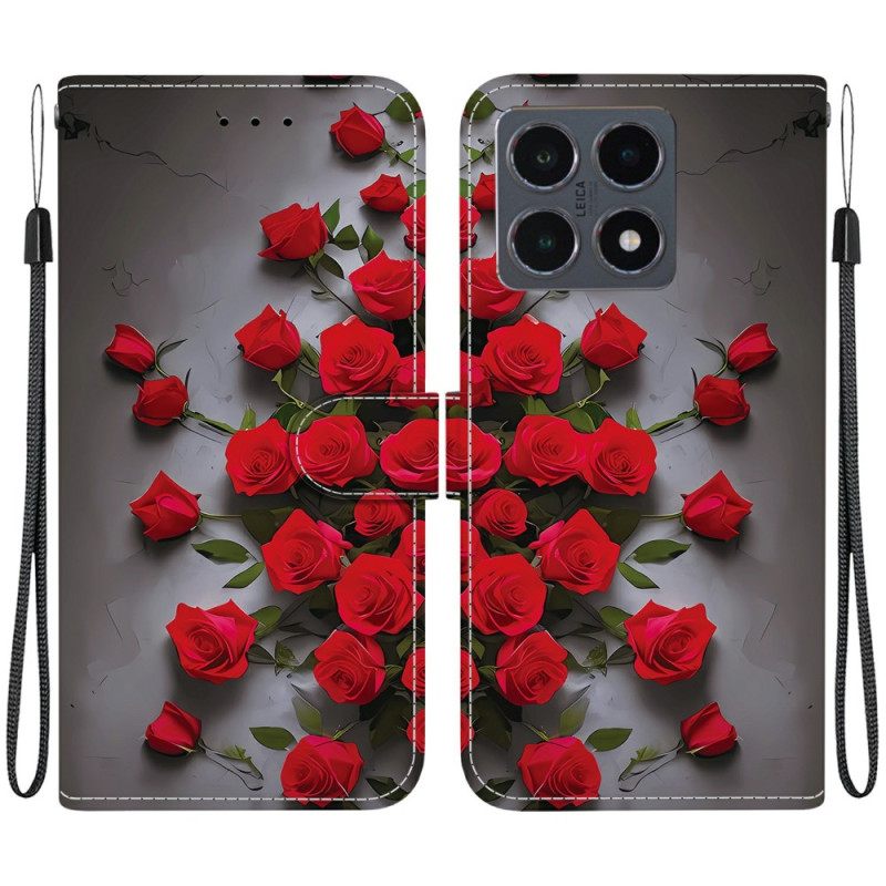 Kuoret Xiaomi 15t Punaisia Ruusuja