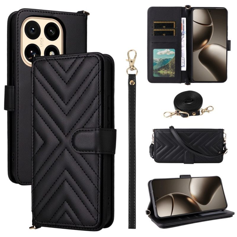 Kuoret Xiaomi 15t Tikattu Olkahihnalla Ja Rannehihnalla