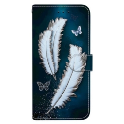 Kuoret Xiaomi 15t Valkoiset Höyhenet