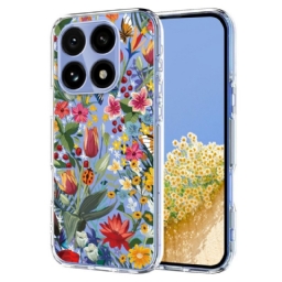 Kuori Xiaomi 15t Läpinäkyvä Kukkakuvio